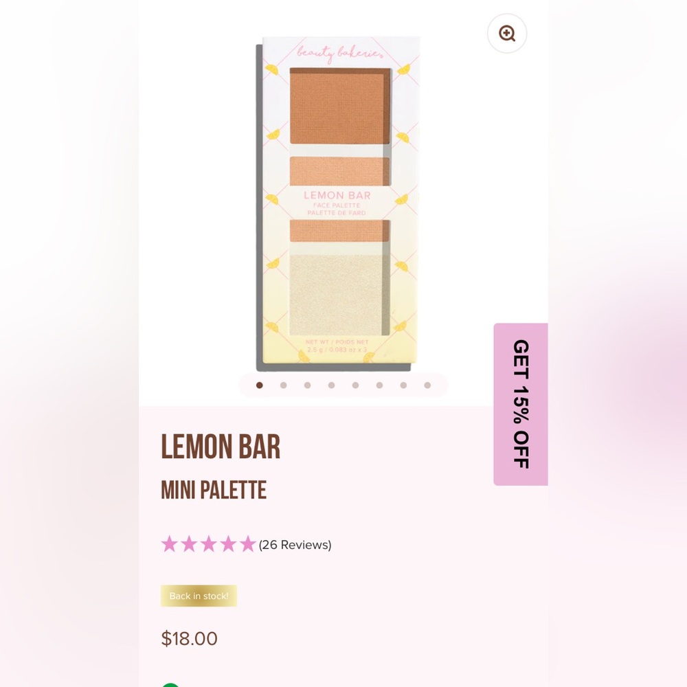 Beauty Bakerie face palette